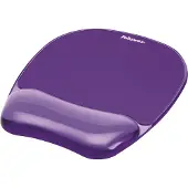 Fellowes Tppetino Per Mouse Con Poggiapolsi Crystal Gel