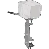 Talamex Copertura Per Motore Fuoribordo