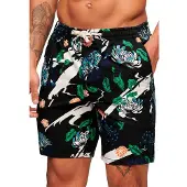 Superdry per uomo. M7110432A Bermuda neri (XL), Nero, Casual, Cotone