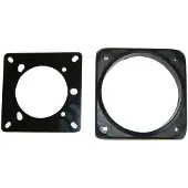 Ultraflex Flangia per comando idraulico quadrat , 1 pezzo
