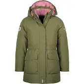 TROLLKIDS Girl's Alesund Coat Cappotto Bambini (110, olivia)