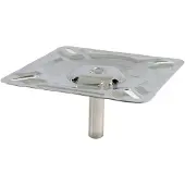 Pike N Bass Piastra Di Fissaggio Sedile Inox