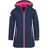 TROLLKIDS Girl's Stavanger Coat Cappotto Bambini (152, blu)