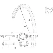 Mavic Cerchione Anteriore Crossmax Pro Carbon 19
