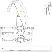 Mavic Cerchione Crossmax 23
