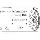 Zipp Assale Posteriore Zm1 3zero
