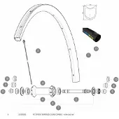 Mavic Coppia Cuscinetti Mozzo Anteriore