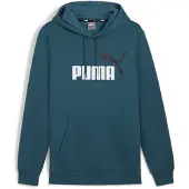 Puma Felpa Con Cappuccio Ess+ 2 Col Big Logo