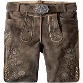 Stockerpoint Pantaloni per costume tradizionale 'Bastian' marrone
