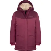 TROLLKIDS Girl's Oslo Coat Pro Cappotto Bambini (110, lilla/rosso)