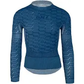 Q36.5 Base Layer 3 Longsleeve Intimo sintetico (S/M, blu)