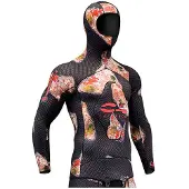 C4 Giacca Da Pesca Subacquea Carbon Rock 3 Mm