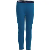 Icebreaker Kids 200 Oasis Leggings Intimo lana merinos Bambini (92, blu)