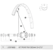 Mavic Cerchione Anteriore Deemax Dh