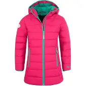 TROLLKIDS Girl's Stavanger Coat Cappotto Bambini (110, fuchsia)