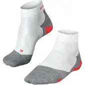 Falke RU5 Lightweight Short Calze da running Uomo (46-48, grigio/bianco)