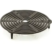 Petromax Cast Iron Stacking Grate (Ø 23 cm, nero)