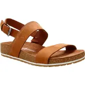 Timberland Women's Malibu Waves 2-Bands Sandal Sandali Donna (5,5, marrone)