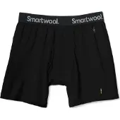 Smartwool Merino Boxer Brief Boxed Intimo lana merinos Uomo (XL, nero)