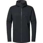 Haglöfs Rosson Mid Hood Giacca in pile Uomo (XXL, nero)