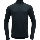 Devold Breeze Half Zip Neck Intimo lana merinos Uomo (S, nero)