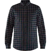 Fjällräven Övik Flannel Shirt Camicia Uomo (XXL, nero)