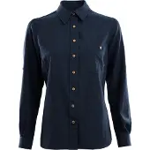 Aclima Women's Woven Wool Shirt Camicetta Donna (XS, blu)