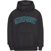 Dropsize Felpa '' blu chiaro / nero
