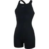 Speedo Women's Eco Endurance+ Legsuit Costume intero Donna (46, nero)