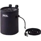 Petzl Bandi Sacchetto porta magnesite nero