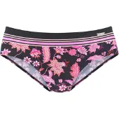 LASCANA Slip bikini arancione / rosa / nero / bianco