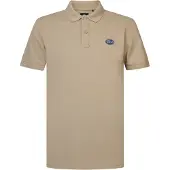 Petrol Industries Maglietta beige / blu