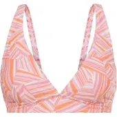 LASCANA Top per bikini 'Lisa' arancione / rosa / rosa antico / bianco