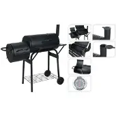 Progarden Locomotiva per barbecue con affumicatoio