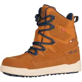 TROLLKIDS Kid's Finnmark Winter Boots Scarpe invernali Bambini (33, arancione/marrone)