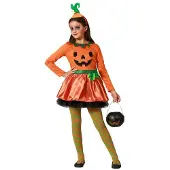 Atosa Costume Da Zucca Per Bambini