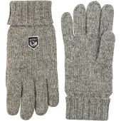 Hestra Basic Wool Glove Guanti (6, grigio)