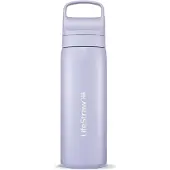 LifeStraw Go Provence Purple GOST-530ML-PUR Stainless Steel, bottiglia con filtro a 2 fasi, 530 ml