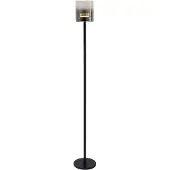 Highlight Piantana LED Salerno, 2.700K, nero/smoke