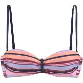 s.Oliver Top per bikini navy / albicocca / rosa / rosso fuoco