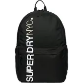 Superdry per donna. W9110371A Zaino NYC Montana nero (OSFA), Casual, Poliestere