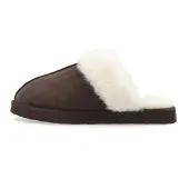 Bianco Ciabatta 'Sweetie' marrone scuro /