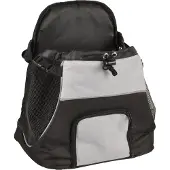 Flamingo borsa frontale Sybil nera e grigia 518123