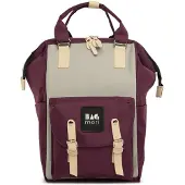 Bagmori Borsa fasciatoio beige / lilla / nero / bianco