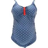 Petit Amour Costume intero 'Alice' blu / bianco