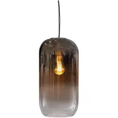 Artemide Gople sospensione di vetro, rame/argento