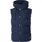 Superdry per uomo. M5011708A Giubbotto imbottito Everest Navy (S), Casual, Poliestere