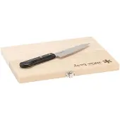 Snow Peak Chopping Board Set Set cucina (M - 25,4 x 20,3 x 1,9 cm, beige)