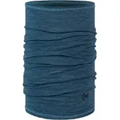 Buff Lightweight Merino Wool Sciarpa a tubo (One Size, blu)