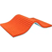 Eazzzy Genius Premium Cube topper reversibile 140x200x9cm H4/H5 Coprimaterasso per materasso
